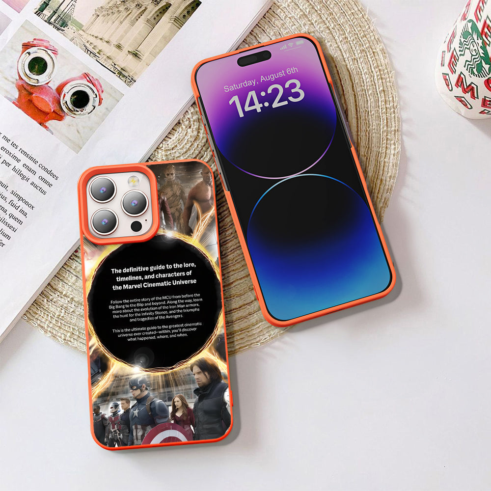 Marvel Universe TPU IPhone Case Micro Textured Finish For iPhone 16 Pro Max