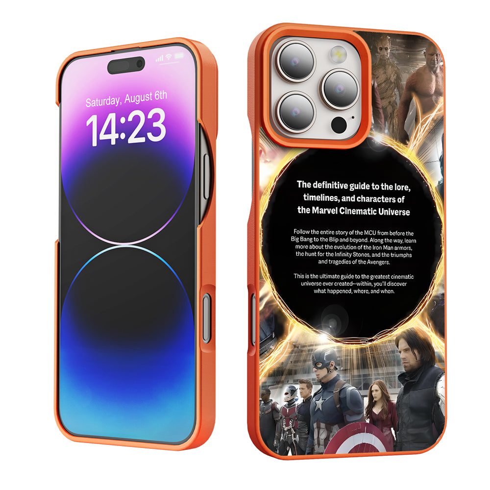 Marvel Universe TPU IPhone Case Micro Textured Finish For iPhone 16 Pro Max