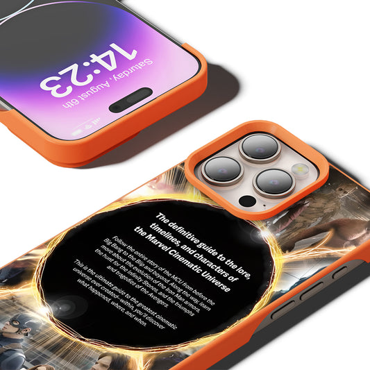 Marvel Universe TPU IPhone Case Micro Textured Finish For iPhone 16 Pro Max