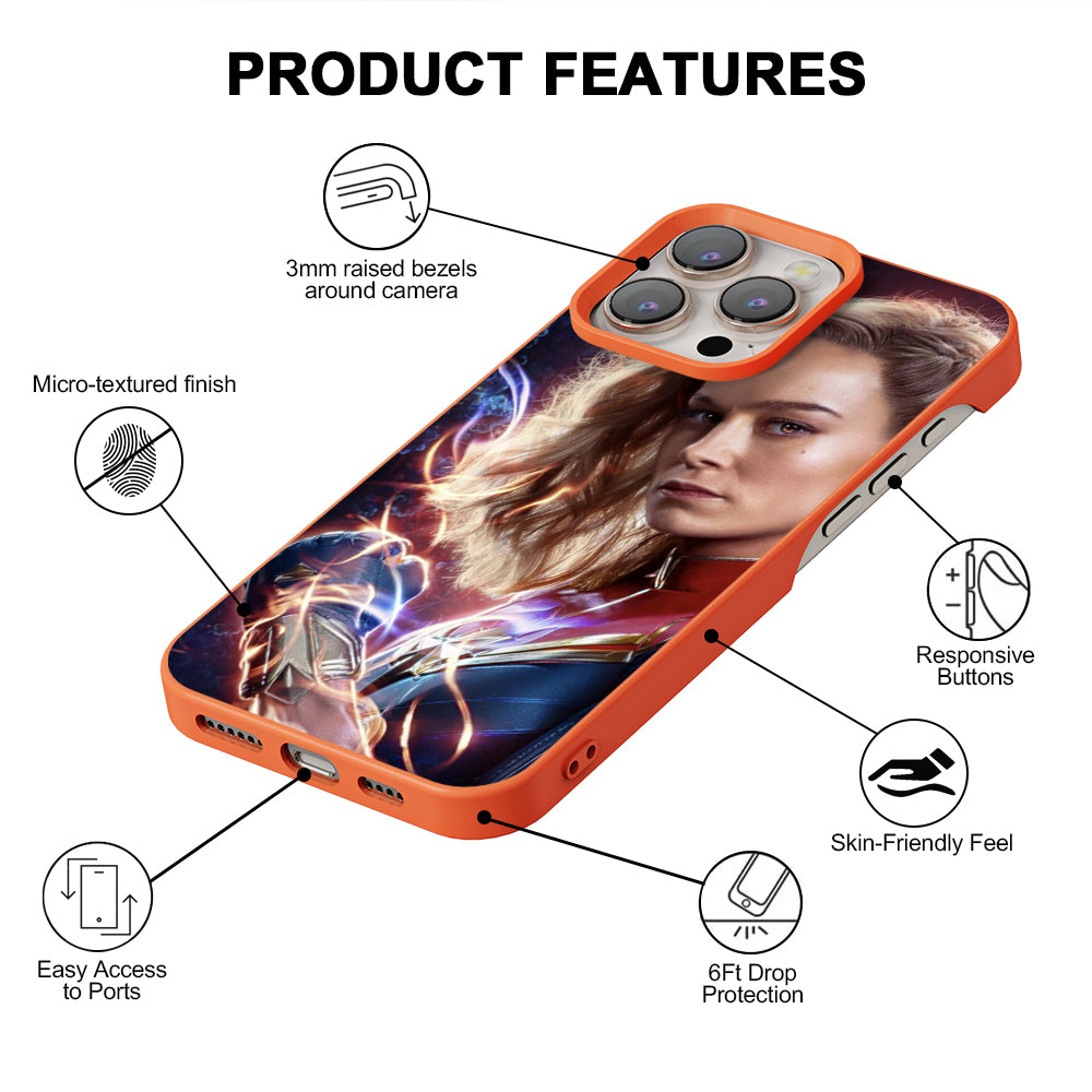 Marvel Universe TPU IPhone Case Responsive Buttons For iPhone 16 Pro Max