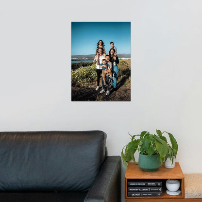 TIGERSPOD Unframed Custom Poster Prints, Upload Your Images/Photos, Personalized Pictures Customized Poster Printing (12L x 16W)