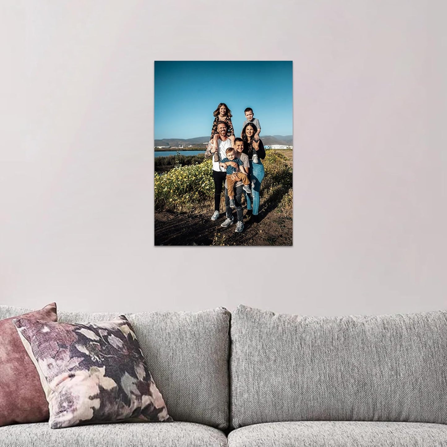 TIGERSPOD Unframed Custom Poster Prints, Upload Your Images/Photos, Personalized Pictures Customized Poster Printing (12L x 16W)
