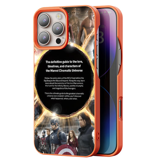Marvel Universe TPU IPhone Case Micro Textured Finish For iPhone 16 Pro Max